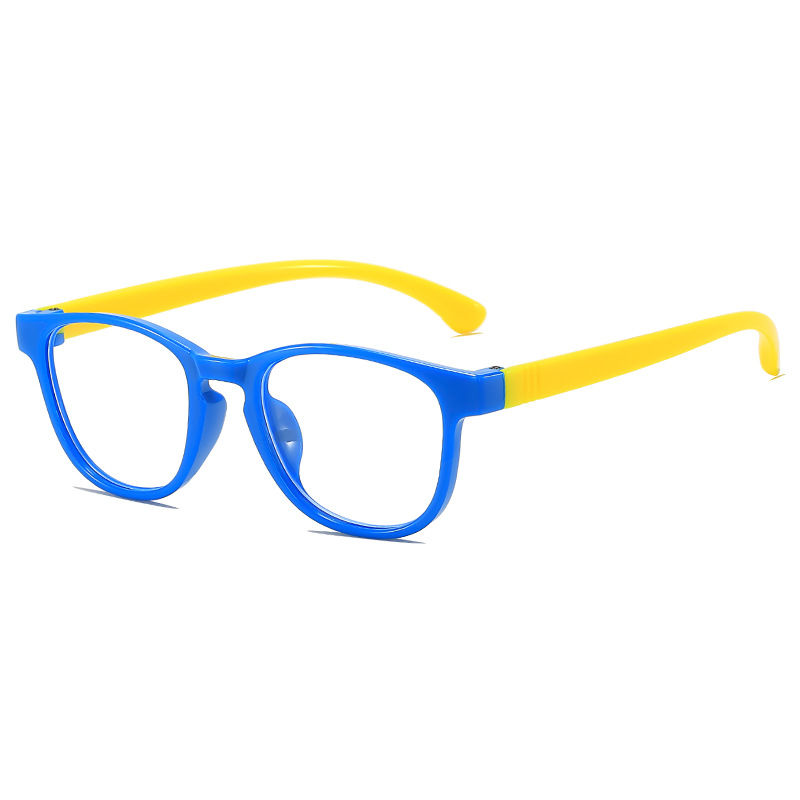 2025 New Fashion Kidsren's Anti-Blue Light Small Frame Computer Goggles Non-Prescription Kidsren's Decorative Glasses for Boys and Girls