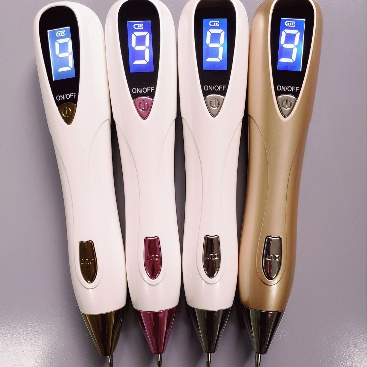 Cross-Border Hot Selling Household Spot Sweeping and Mole Sweeping Traceless White Electric Ion Carbonized Black Spot Removal Pen Factory Direct Sale