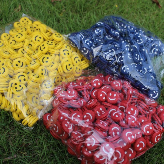 Strength factory support factory inspection Smiley shock absorber shock absorber multi-color optional tennis racket set