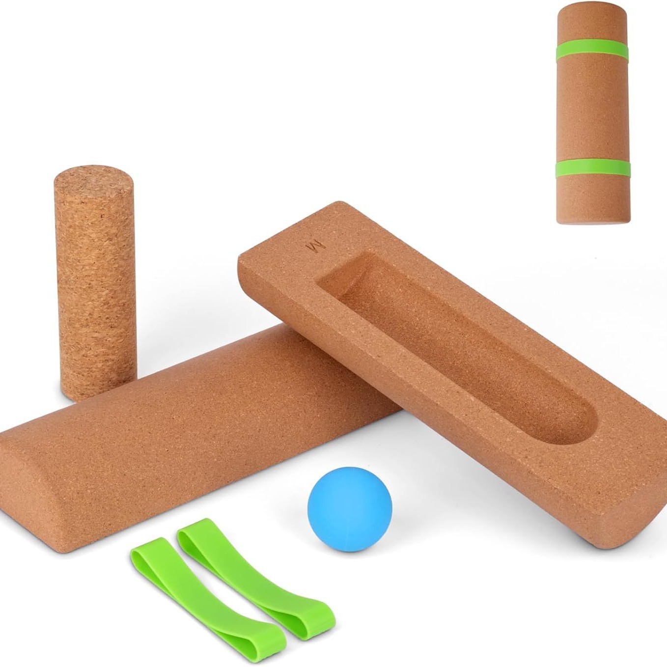 Cork Balance Board Foot Strength Trainer Set Ninti Balance Board