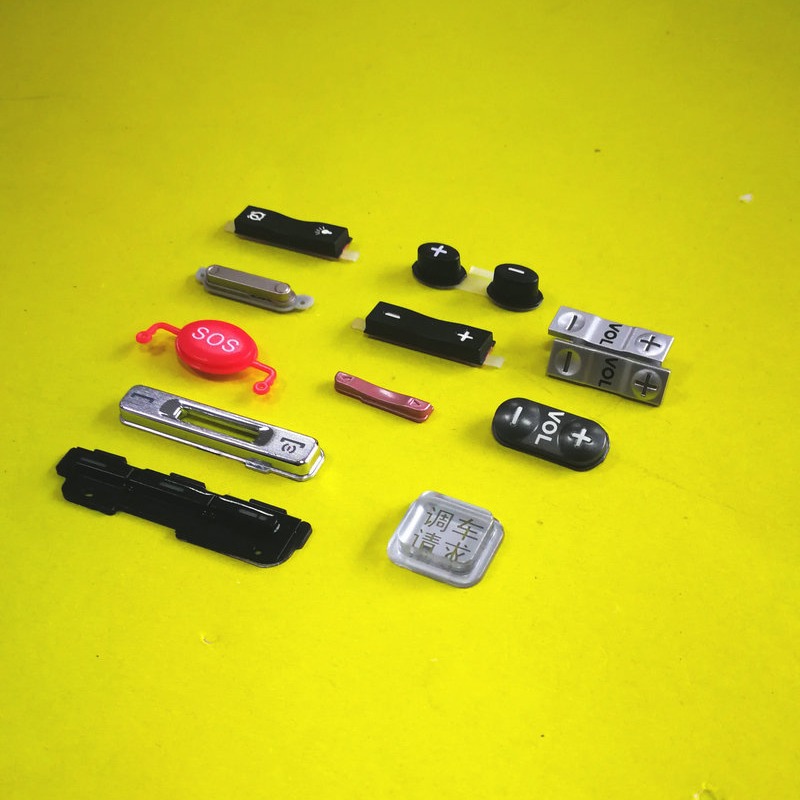 Plastic button acrylic button silicone button oil injection laser carving