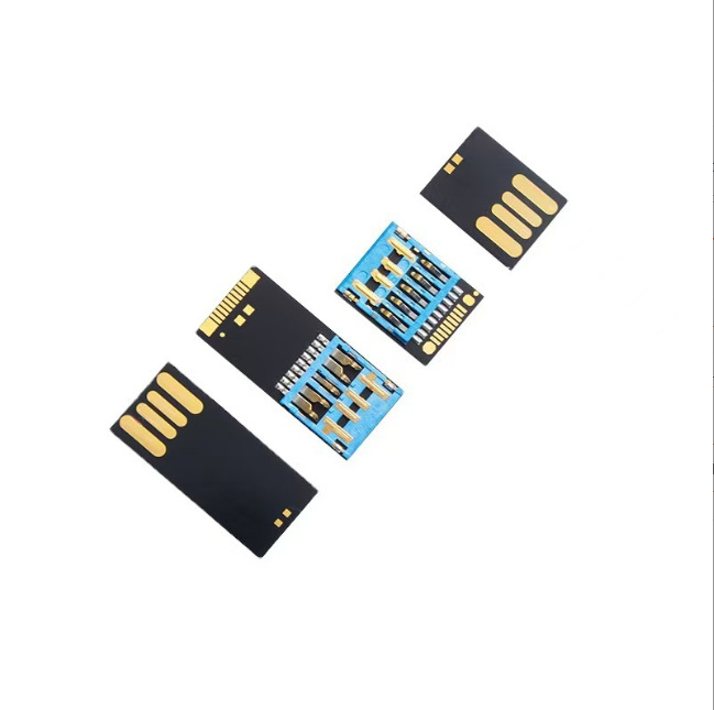 Factory Direct Sales 2.0 3.0 Black RUbber Usb Flash Drive Semi-finished Universal Board 16G 32G 64GUDP LarGe Capacity Usb Flash Drive
