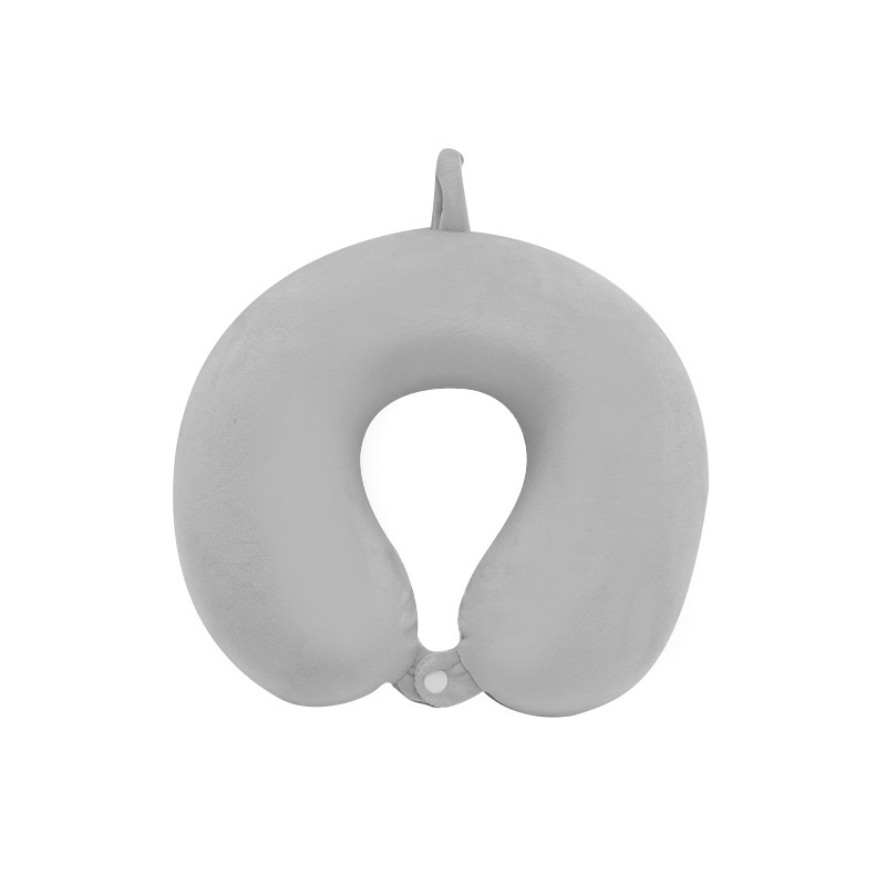 Gift Custom logo Memory Cotton Neck Pillow U-shaped Pillow Office Lunch Pillow Aircraft Neck Pillow Car Cervical Pillow