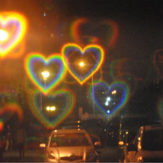 Fireworks Laser Diffraction Glasses Love Glasses Concert Birthday Christmas Party Funny Glasses Paper Customization