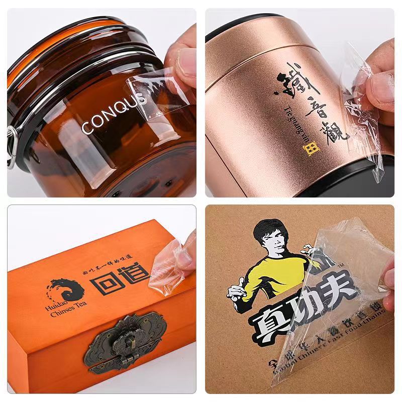 A3 Crystal Label Ab Film Roll Sheet Cold Transfer Tear Film Leaving Word A4Uv Label Low Temperature Crystal Printing Ab Film