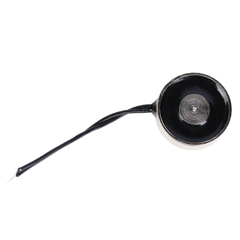 Factory Direct Sales Powerful Dc Suction Cup Electromagnet P18/09 Dc6V/12V Round 1kg Suction Cup Electromagnet