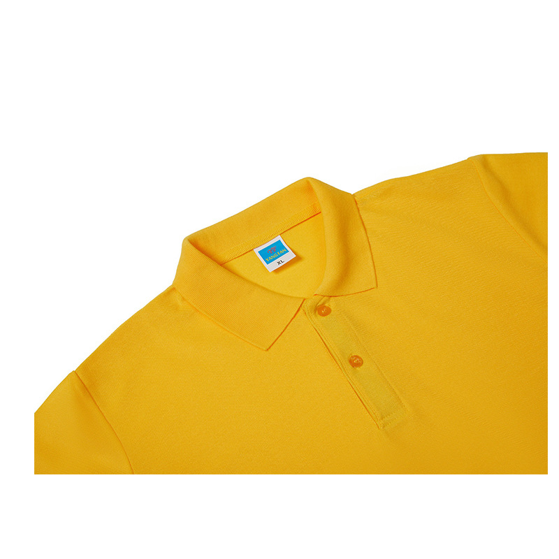 Men's and Women's Short-Sleeved T-Shirts, Pure Cotton Lapel Polo Work Clothes, Custom Printed Logo Cultural Shirts, Custom-Made Advertising Group Clothes