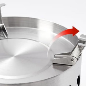 Outdoor Stainless Steel Wood Stove Indoor Courtyard Portable Multi-Functional Stove Desktop Stove Camping Style Desktop Smokeless Stove