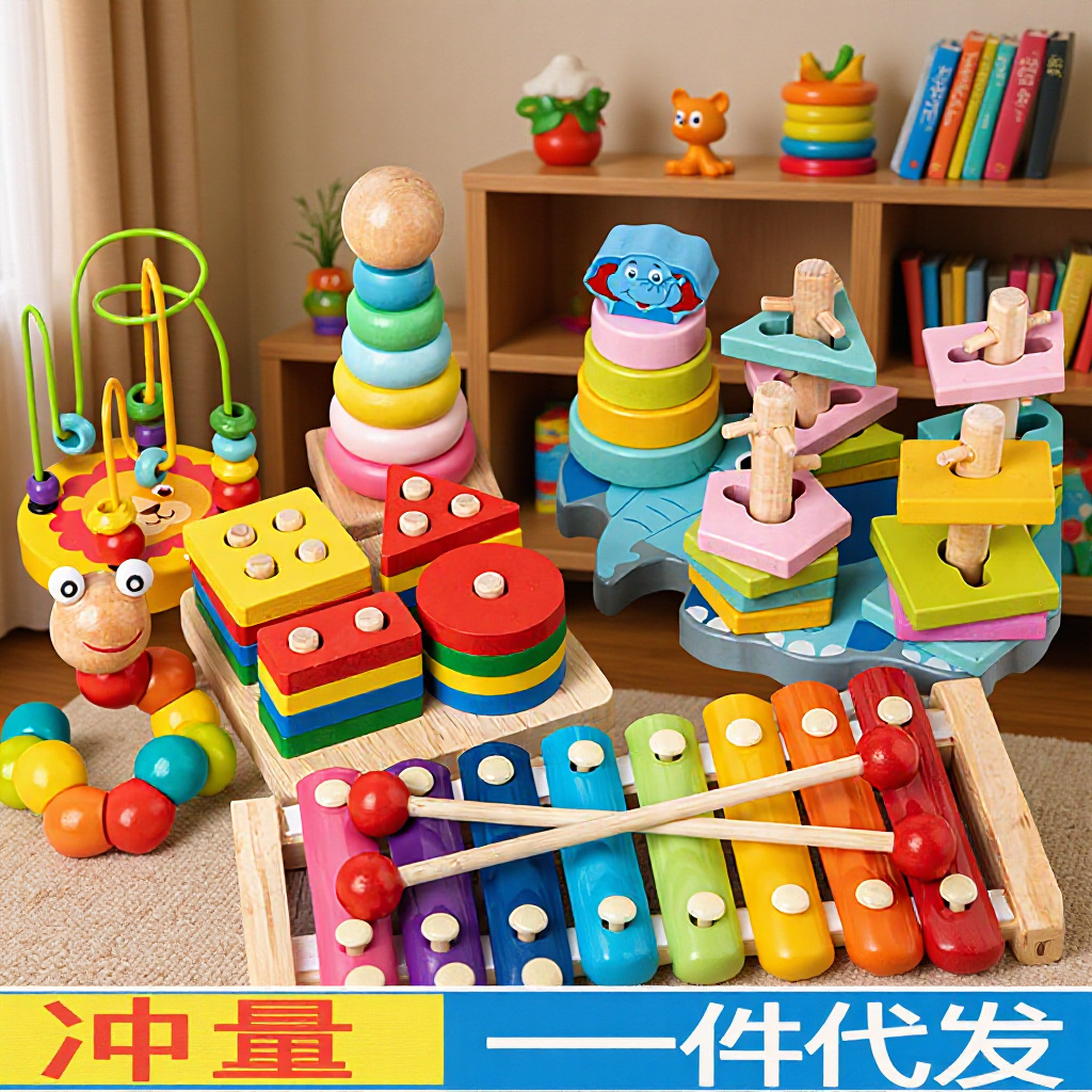 Игрушки для детей, набор строительных блоков, музыкальные игрушки, подарок для развития интеллекта