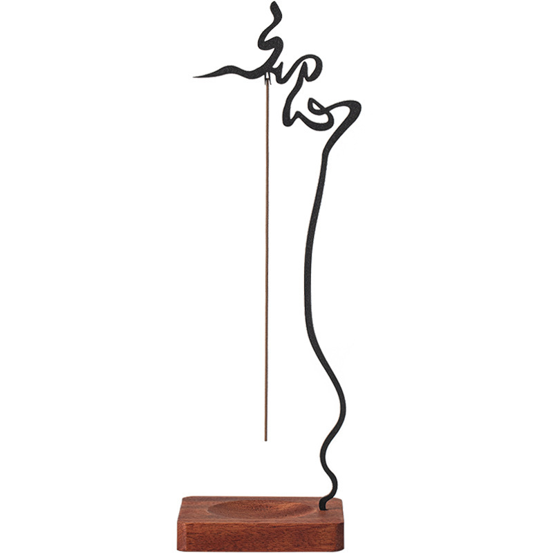 Zen-Style Upside-Down Incense Holder Base Incense Burner Creative Home Indoor Tea Table Incense Ornament Incense Holder Incense Stand
