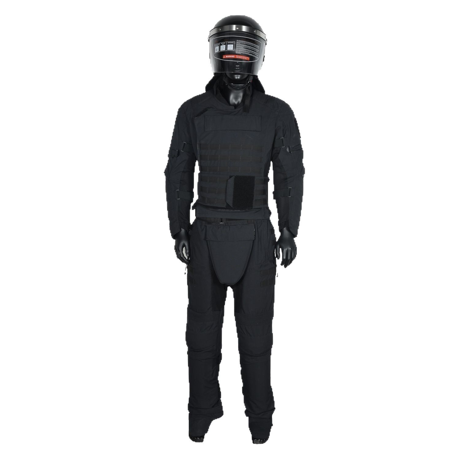 Mengma Produces Factory Direct Sales Black Anti-Impact Protective Clothing Riot Clothing Law Enforcement Duty Suit Anti-Cut