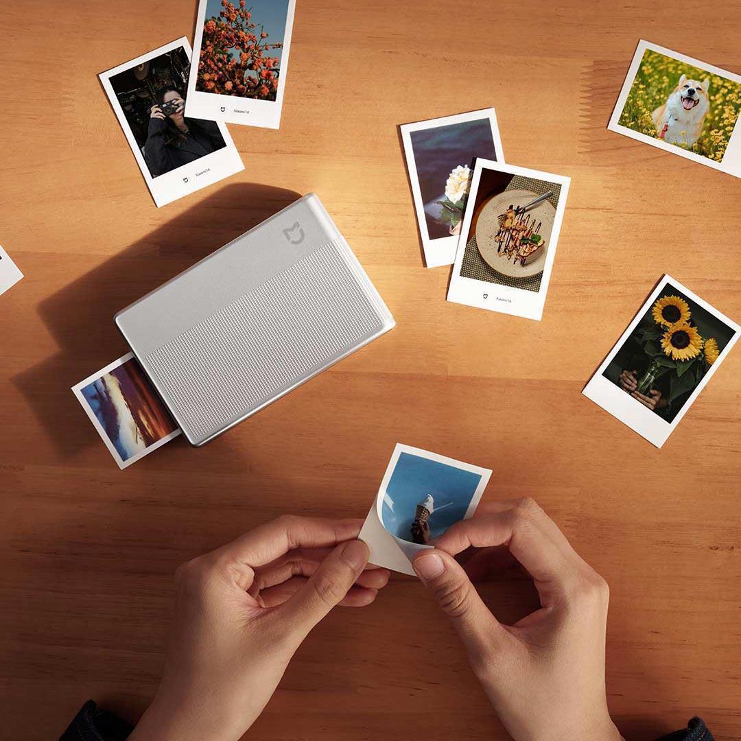 Mijia Pocket Photo Printer 1S Smart Home Inkless Mini Portable Photo Printer