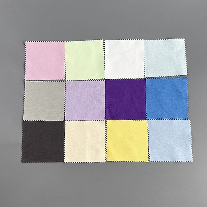 Factory wholesale double-sided velvet silver cloth cleaning cloth polishing cloth jewelry silver cloth silver jewelry maintenance cloth