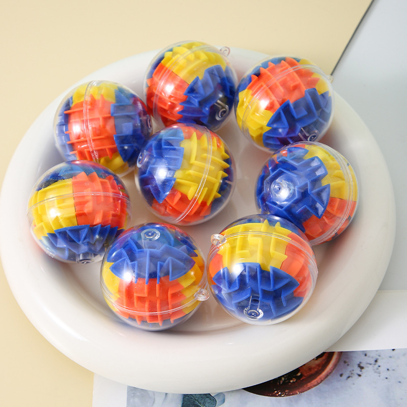 Intelligence maze ball 3D three-dimensional Rubik's Cube maze ball educational toys wholesale concentration toys foreign trade cross-border