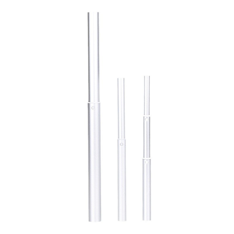 Aluminum Alloy Telescopic Tube Folding Telescopic Aluminum Tube Mobile Phone Live Broadcast Straight Pull Rod Accessories Aluminum Profile Telescopic Pole Wholesale
