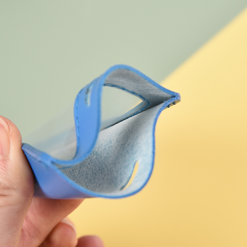 Factory new vertical leather card card set 20% discount card set wholesale custom logo card name bank card set