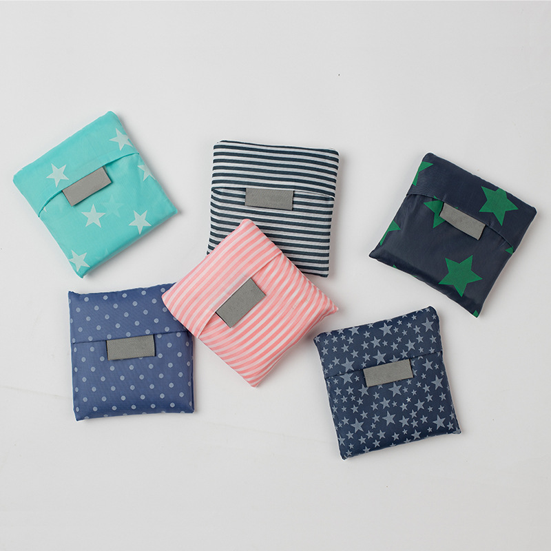 Folding shopping bag custom logo waterproof handbag environmental protection bag custom advertising gift bag factory direct sales