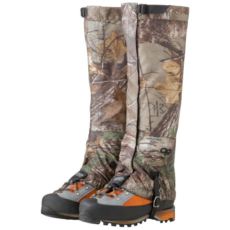 genuine goods OR Outdoor Mountain High Lightweight Waterproof Snow Sleeve Long Rain-proof Sand-proof Men's and Women's Leg Sleeve Zening