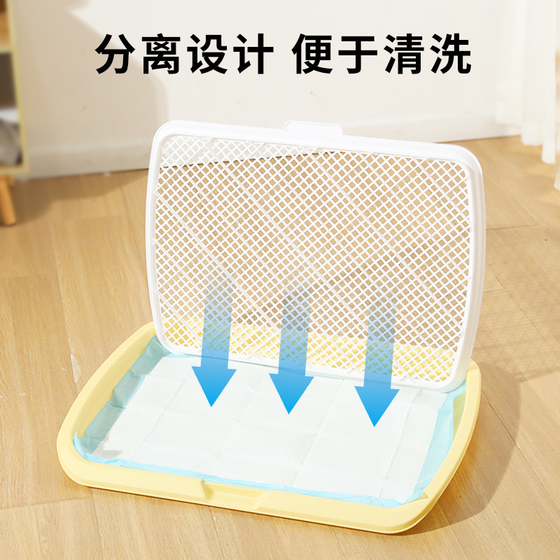 Integrated Flat Dog Toilet for Large Dogs, Small Size Dogss, Flushable Flat-Panel Dog Potty, Dog Supplies