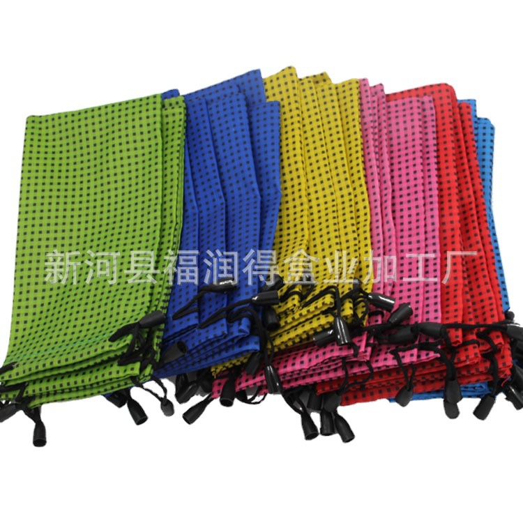 Colorful black sunglasses bag jewelry bag 3D glasses bag wholesale shrink pocket mobile phone pocket card pocket
