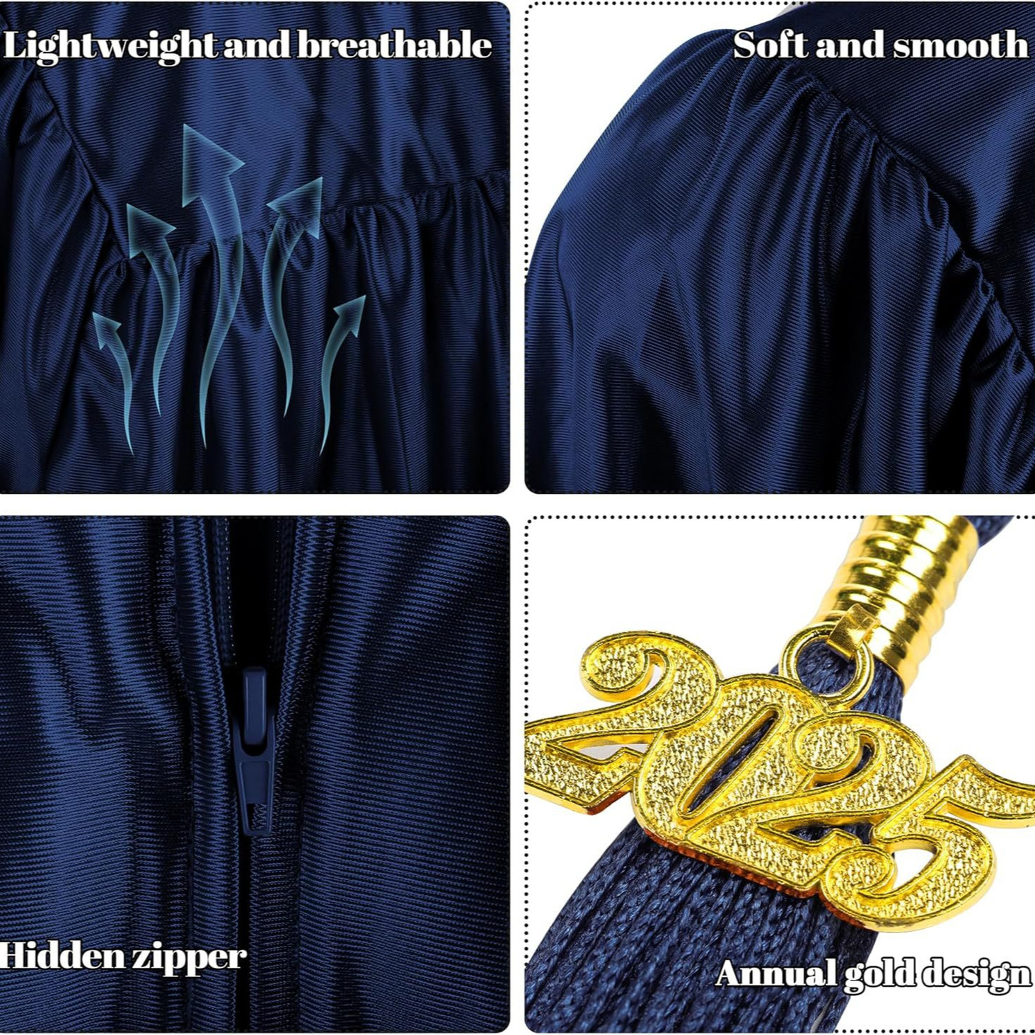 Children's bachelor's clothing kindergarten available a variety of colors optional small doctor's clothing primary school students graduation performance clothing suit