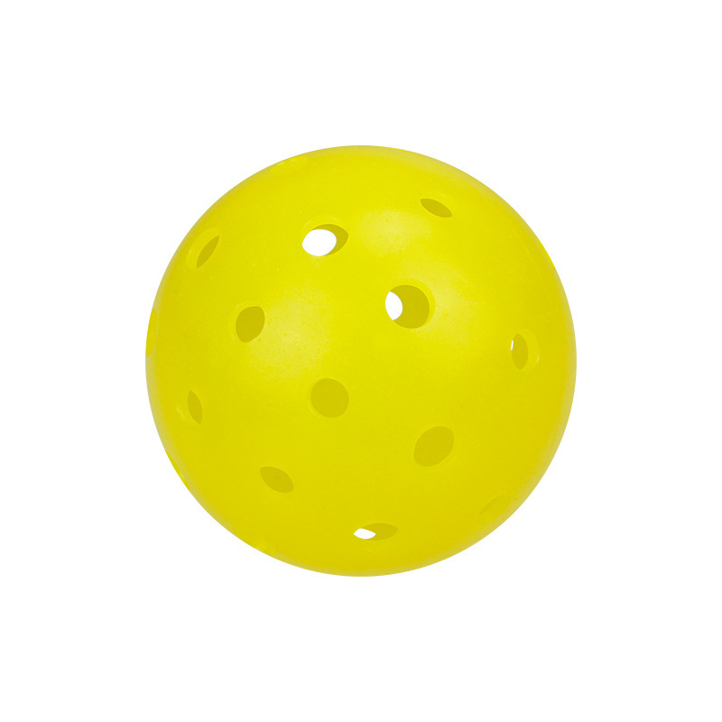 74mm40 hole 26g rotomolding pick ball Rotational Pickleball game ball one-piece forming