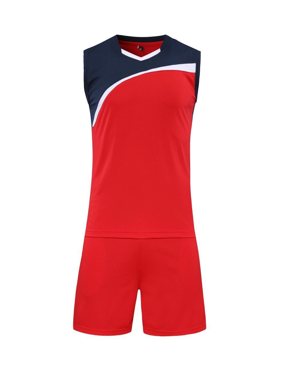 2024 New Volleyball Uniform Men's Professional Breathable Volleyball Uniform Competition Training Team Uniform Printing Number Group Purchase A822
