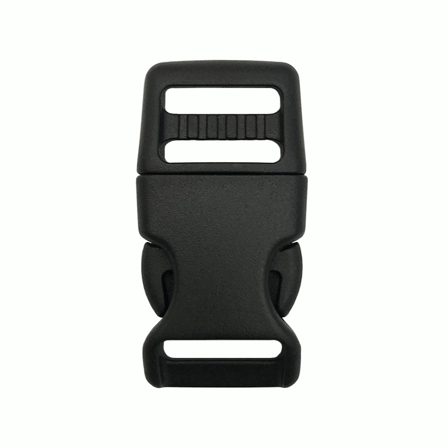 New pet chest back traction rope bent collar plastic buckle dog rope accessories pet rope black bent buckle