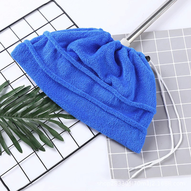 Lazy Broom Set Cloth Rag Sweeping Broom Broom Set Household Mop Clean Dry and Wet Dual-Use Water Absorbent Artifact