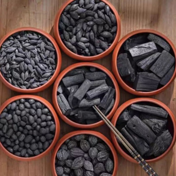 Уголь для чая, маленькая угольная плита, уголь для домашнего приготовления чая, оливковый уголь, грецкий уголь, улун уголь, драконный глаз уголь