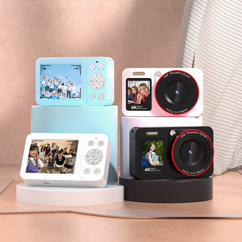 2025 Private Model High Color Value CCD Digital Camera Cross-border Explosions Student 64 million Pixel Camera