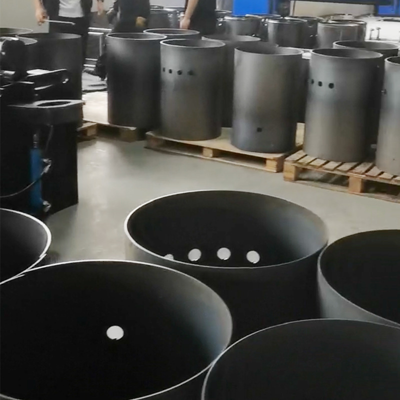 CNC four-roller bending machine CNC automatic four-roller rolling machine automatic pre-bending fixed-length roll drum machine rounding