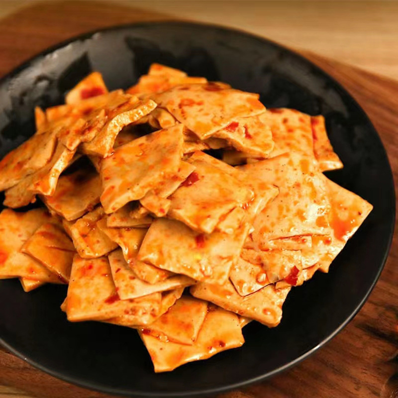 Good Daughter-in-law dried tofu 80g Chongqing specialty spiced pickled pepper spicy mountain pepper spicy vegetarian meat food snack snack