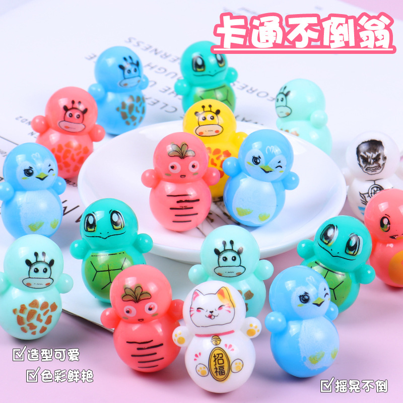 Образовательная настольная игра для детей, мультяшный мини-тумблер, подарок для детского сада