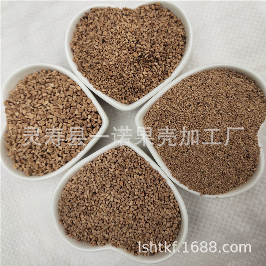Поставки производителя, частицы грецкого ореха, фрезерованные частицы, индивидуальные спецификации, 100 сетка