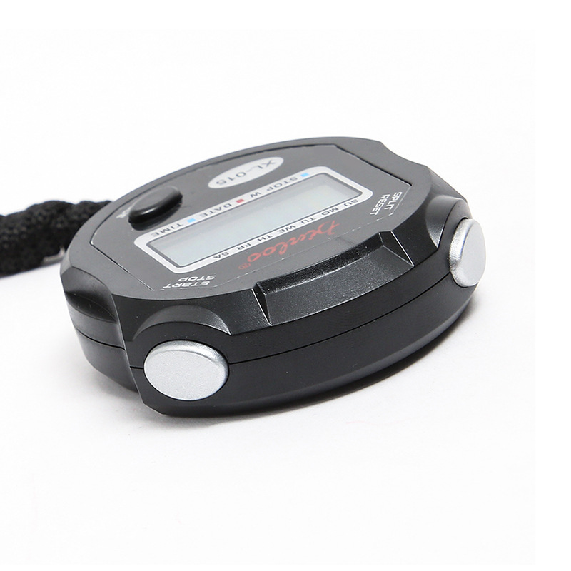 Stopwatch timer electronic stop watch two-way running watch referee sports fitness equipment electronic watch waterproof XL-015