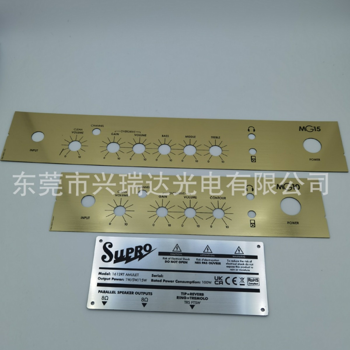 Кастомизированная акриловая панель PMMA/PC/PET с текстурированным окном, текстурированное золото, текстурированное серебро