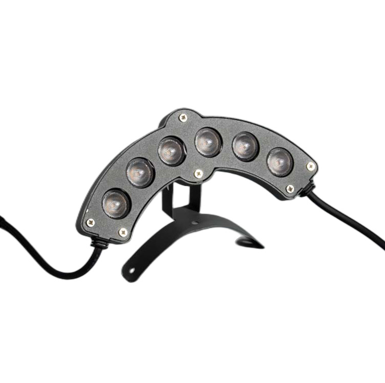 Led Corrugated Light Outdoor Waterproof 6W Tile Light Roof Ancient City Temple Archway Roof Lighting Project Crescent Light