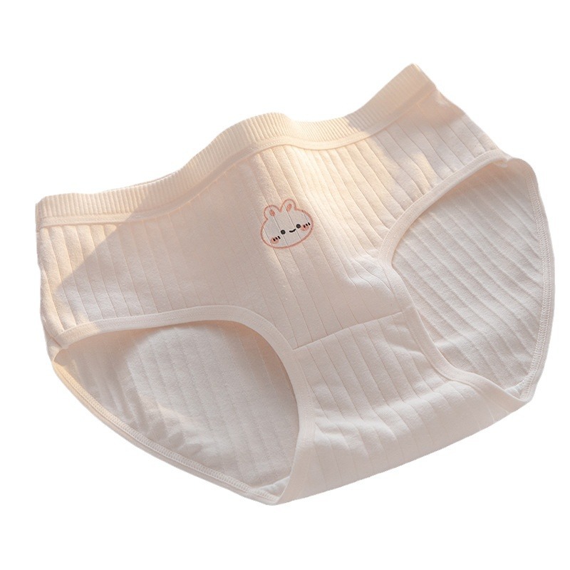 Class A Baby Cotton Underwear Women's Pink Cute Girls' Underwear Women's Pure Cotton 7A Antibacterial Crotch Briefs for Students