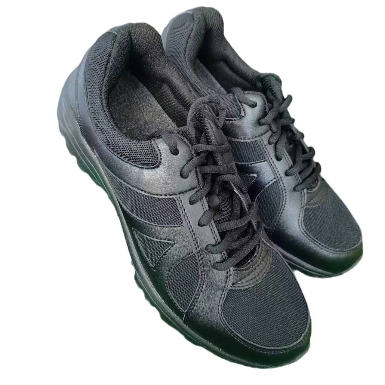 Spring and Autumn Physical Fitness Shoes, Spring & Fall Training Shoes, Firefighting Training Shoes, Black Men's Low-Top Sports Shoes, Patrol Shoes