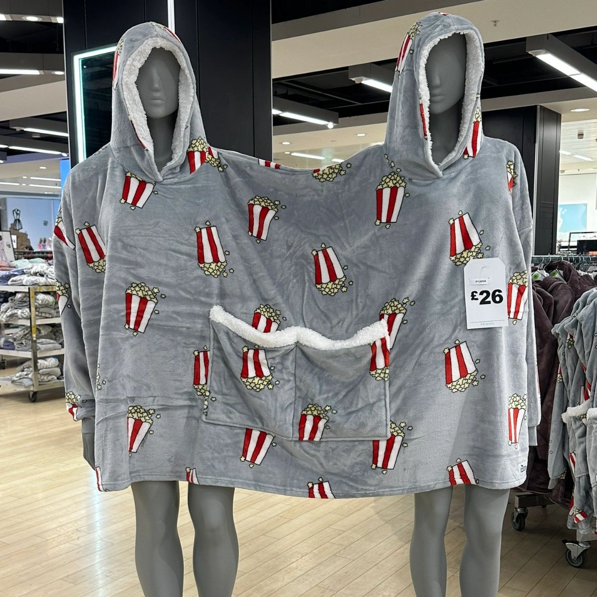 [В наличии] попкорн двойная одежда, свитер для пар, осенние и зимние пижамы, креативная свободная домашняя одежда из бархата