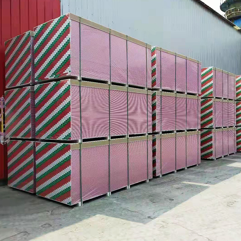 Fireproof gypsum board in stock ceiling material home decoration building materials engineering fireproof ceiling gypsum board