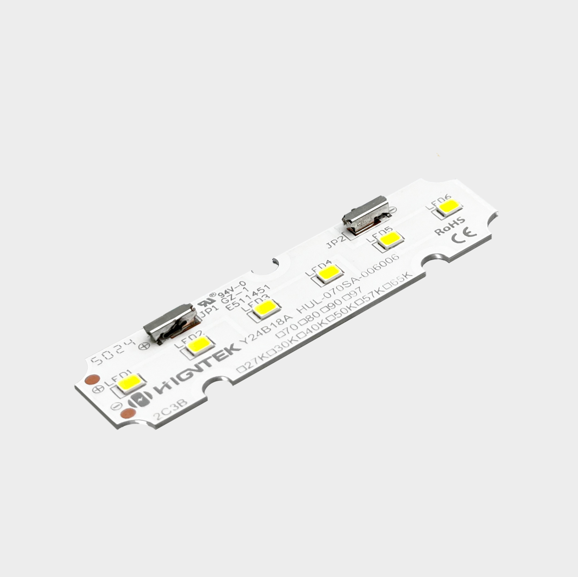 5.5V Strip Light Module Light Source 70X20Mm Light Bar 1.16W216Lm/W Linear Light Led Board Led Dimming