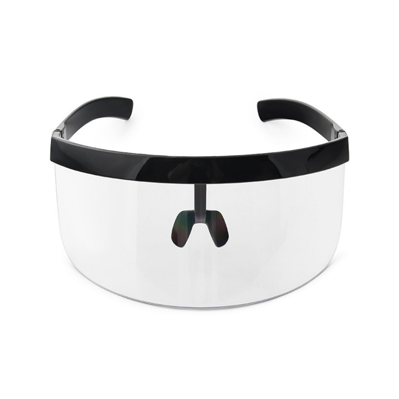 One-piece lens glasses sunglasses protective goggles protective mask epidemic prevention fashion outdoor hat sunglasses
