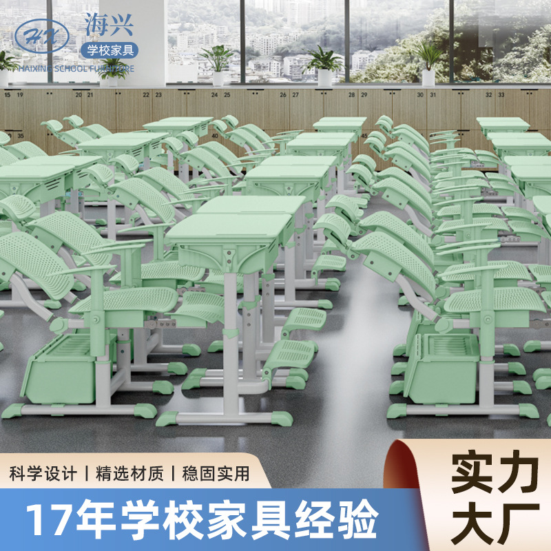 Столы и стулья для учеников начальной и средней школы, регулируемые учебные столы и стулья для обеденных перерывов, складные школьные столы и стулья оптом