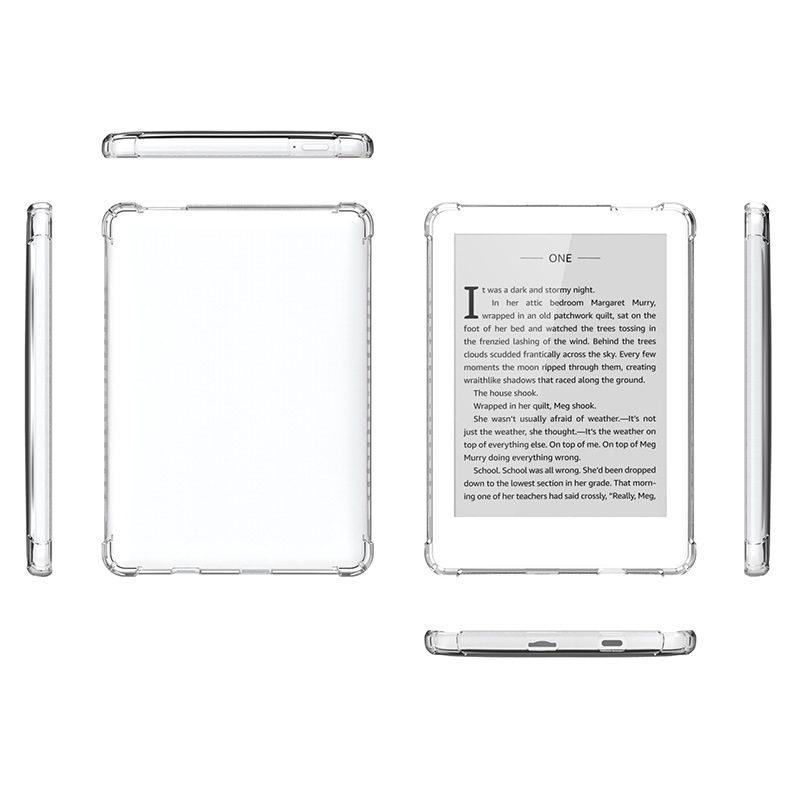 Suitable for Meebook M6 E-Book Reader Protective Cover Four-Corner Airbag Anti-Fall Transparent M6C Tpu Soft Shell