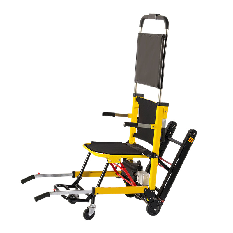 Electric Stair Climbing Wheelchair for the Elderly, Wheelchair Stair Stretcher, Folding Fully Automatic Electric Stair Climbing Machine for Disabled People