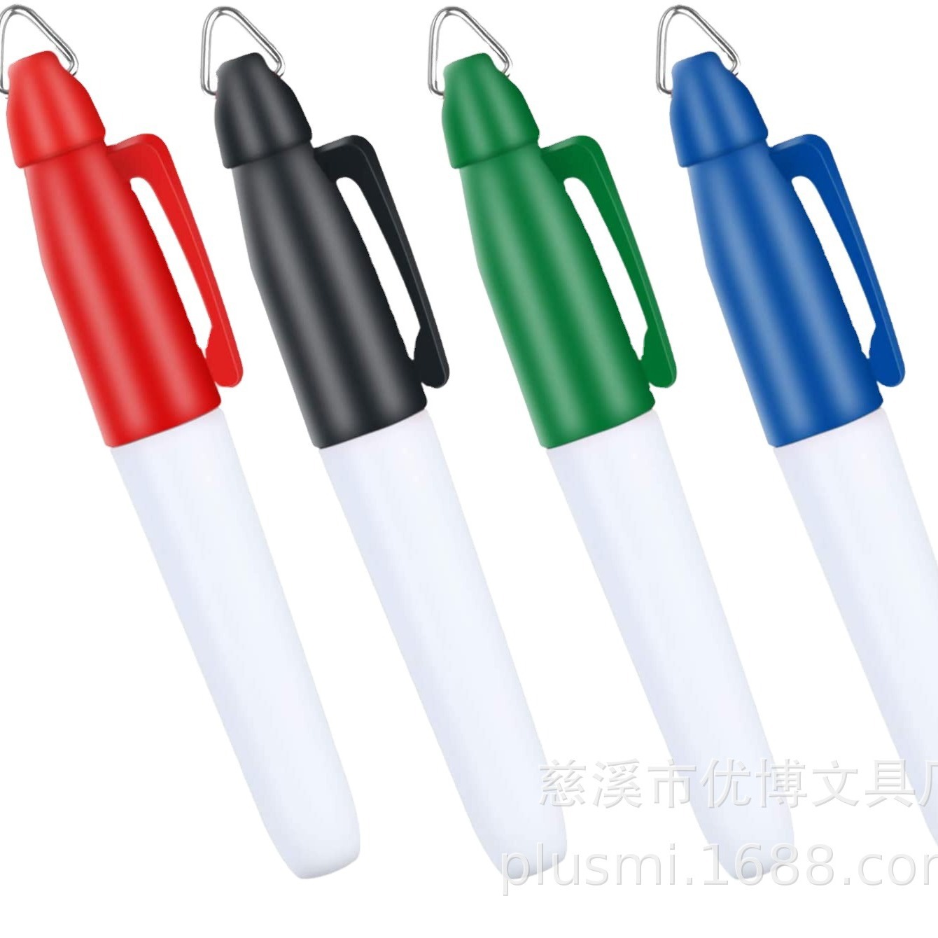 Spot golf ball special Mark marker pen, triangular metal ring marker pen, iron hook mini marker pen
