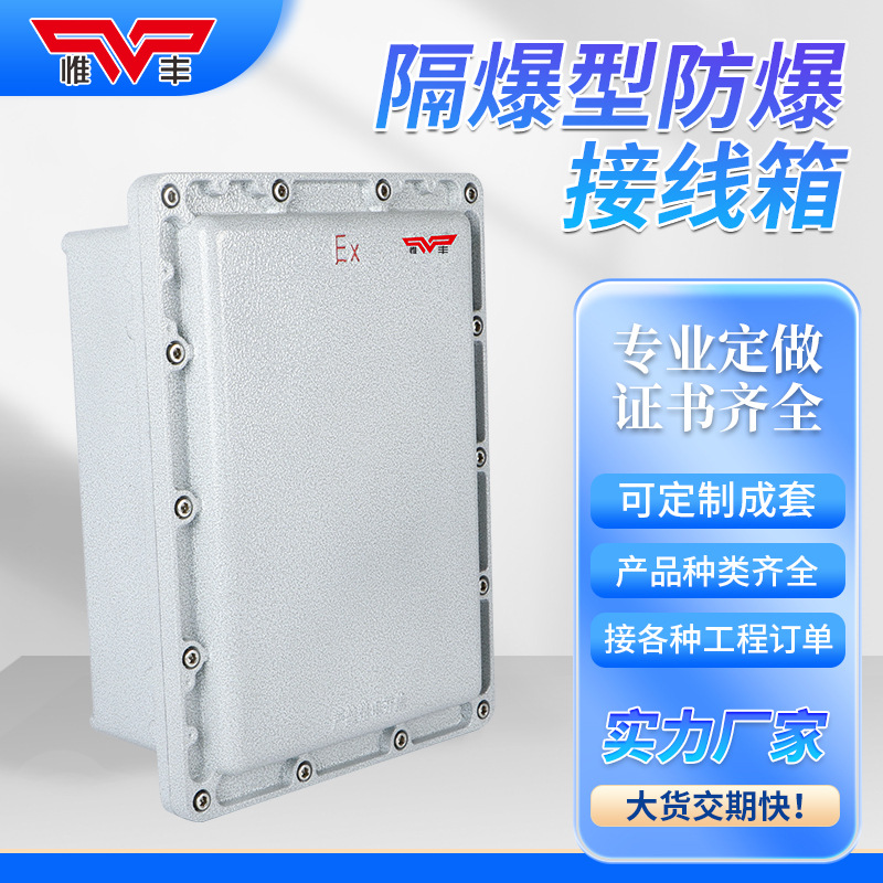 Explosion-proof lighting power distribution box junction box control cabinet button switch box maintenance socket terminal instrument box