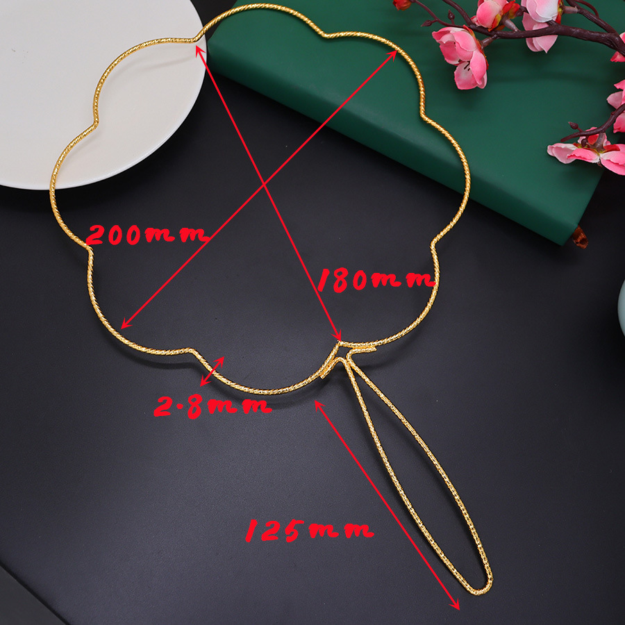 Electrophoresis high protection batch flower new ancient style round fan skeleton DIY Hanfu Xiuhe handmade fan frame hand fan main body